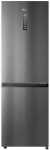 Haier 330L Black Combi Fridge - HRF-425VCFRMBL