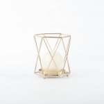 Geometric Candle Holder Small - Gold