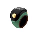 Adjustable Tasbih Smart Ring Counter Green