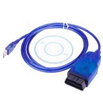 For Opel Tech 2 USB Car Diagnostic Obdii Tool Eobd Cable Blue
