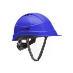 Hard Hat With Cap Lamp Bracket Blue