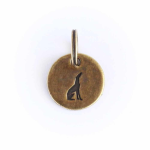 Pet Name Tags - Antique Brass