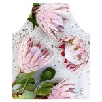 Floral Pink Protea Apron