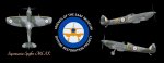 Supermarine Spitfire Mk Ix Desk Pad