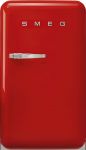 Smeg 130L Red Free Standing Bar Fridge - FAB10HRRD6