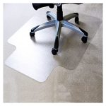 Marvelux Pack Of 2 Durable Office Chair Mats With Lip For Low And Standard Pile Carpets 36" X 48" Transparent Carpeted Floor Pro