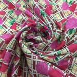 150CM 100% Cotton Plain Printed Fabric Per Meter 1