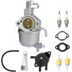 607954 Carburetor Kit For Ezgo Kawasaki Engine Rxv 2008+ Gas Golf Carts Txt 2010-2015 Ez-go Valor 2010-2014 With Fuel Pump E-z-g