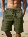 Men's Cargo Shorts Pants Outdoor Hiking Multi-pocket Utility Shorts Casual Style For Summer Hiking Cycling