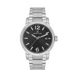Black Dial 3 Hands Watch