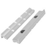 Tork Craft Vice Jaws Magnetic Alum. 200 X 32MM 2PC Prism Face