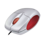 Microsoft Notebook Optical Wired Mouse Silver - 400 Dpi 3 Buttons
