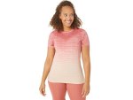 ASICS Woman's Seamless Ss Top - Pale Apricot light Garnet - XXL