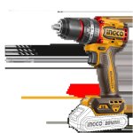 Ingco Impact Drill Lithium-ion 20V 66NM 4PCE