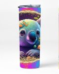 Cute Koala 20OZ Insulated Skinny Tumbler Sublimation With Straw 002