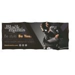 Sublimated Airtex Fabric Fence Banner 3 M X 1.2M