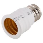 E12 To E14 Light Lamp Bulbs Adapter Converter White