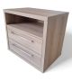 Novara Bedside Table - Sahara