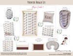 Cot Duvet Bedding Pointer Doggo Set