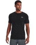 Men's Ua Seamless Radial Short Sleeve - Black XXL