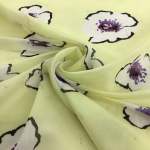 150CM Printed Chiffon Fabric Per Meter 12