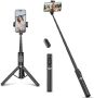 Aluminum Alloy Telescopic Rod Portable Selfie Stick W Remote