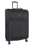 CELLINI Microlite S Large 4 Wheel Trolley Case Black