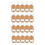 20 Pcs Wood Bottle Opener Wooden Keychain Bottle Openers For Diy Craft