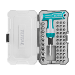 Totai Total Screwdriver Set 47PC T-handle In Plastic Box