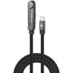 Volkano Kick Series USB C To USB C 240W-BLACK VK-20377-BK