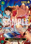 Monkey.d.luffy Red Bull Double Don Winner Textured One Piece Promotion Cards - Damaged Foil