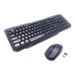 104 Keys Wireless USB Keyboard And Mouse Combo WS630+W420