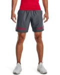 Men's Ua Woven Graphic Wordmark Shorts - Pitch Gray 3XL