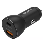 Philips Dual Port Car Charger 1 C 1 A Ports