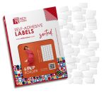 65UP A4 Bordered Inkjet Laser Labels 10 Sheets