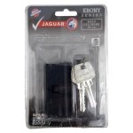 Jaguar Cylinder Lock Set Euro Black 65MM