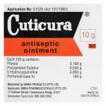 Cuticura Antiseptic Ointment 10G