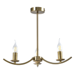 Gold Metal Resin And Wrought Iron Chandelier – CH396 3