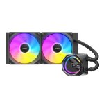 Antec Skeleton 240 Argb 240MM Aio Liquid Cooler Argb Lighting Intel & Amd Compatible – New