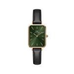Quadro Pressed Sheffield Emerald - Rose Gold 20X26MM