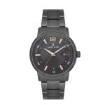 Premium Black Dial 3 Hands Watch