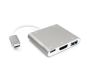 4K Type C To HDMI Adapter Aluminum Alloy Black