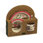 Nuovo Kids Bamboo Dining Set - Owl
