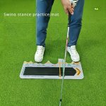 Golf Swing Station Board Swing Practice Pad Golf Accessories