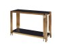 Gof Furniture - Homefront Gold Console Table