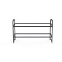 Spaceo Primo Shoe Rack Black W60CMXD20CMXH35CM