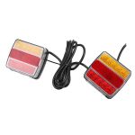 LED Trailer Truck Taillight Red Yellow Turn Signal Lamp