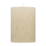 Sand Frosted Pillar Candle 10CM