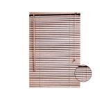 25MM 160 X 160CM Woodgrain Pvc Blinds Teak