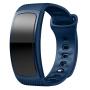 Silicone Watch Band For Samsung Gear FIT2 SM-R360 Wrist Strap SIZE:150-213MM Midnight Blue